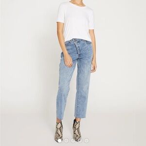 Universal Standard Katie high rise crossover jeans in size 14